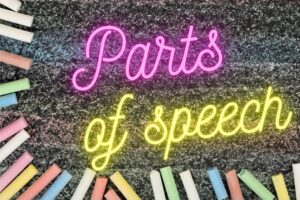 English Grammar: Episode #1: parts of speech. Advanced.